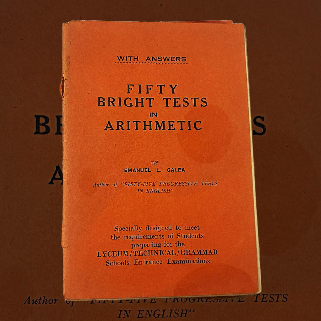 Fifty Bright Test In Arithmetic