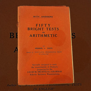 Fifty Bright Test In Arithmetic