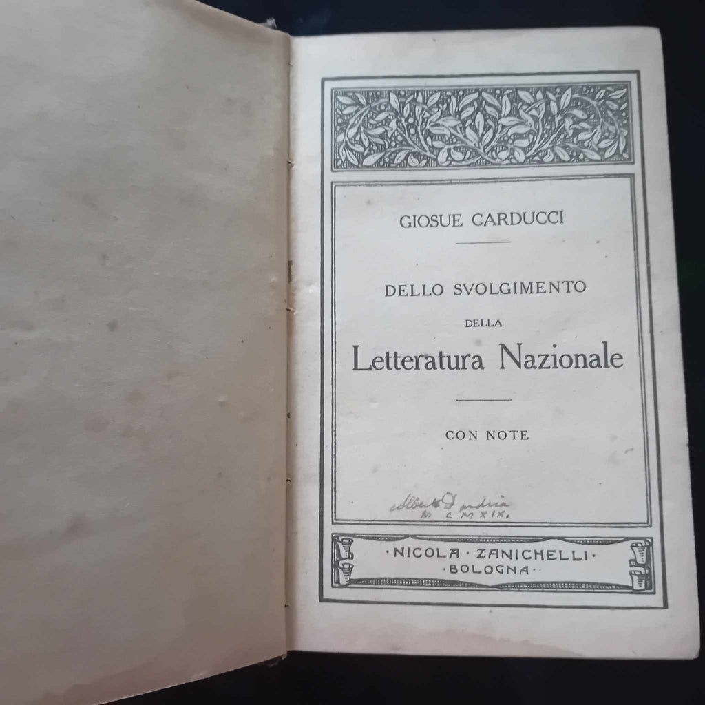 Litteratura Nazionale