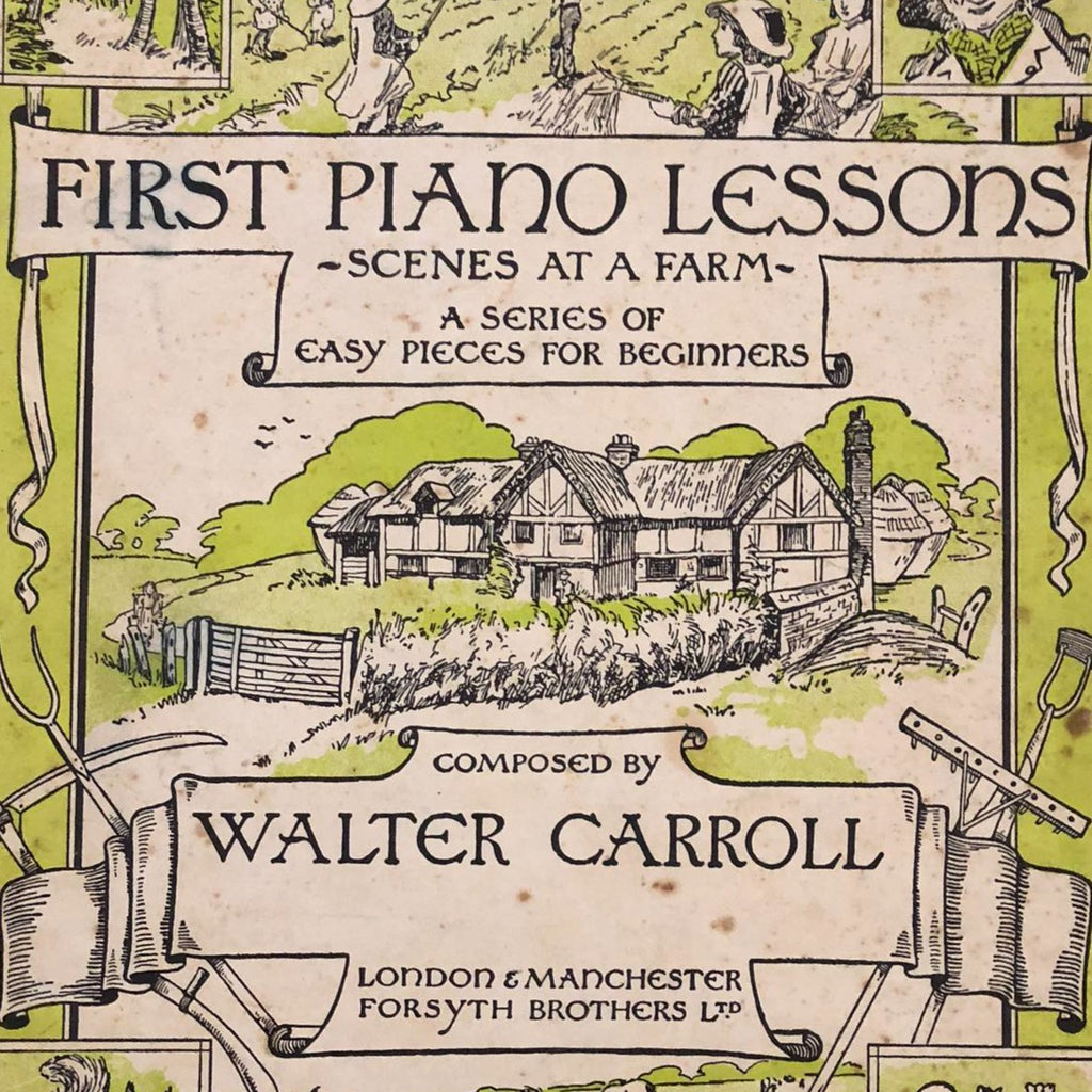 First Piano lessons
