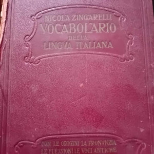 Vocabolario Della Lingva Italiana