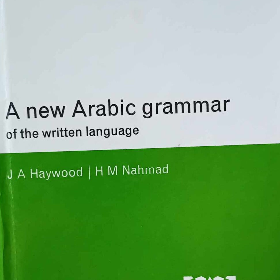 A New Arabic Grammar