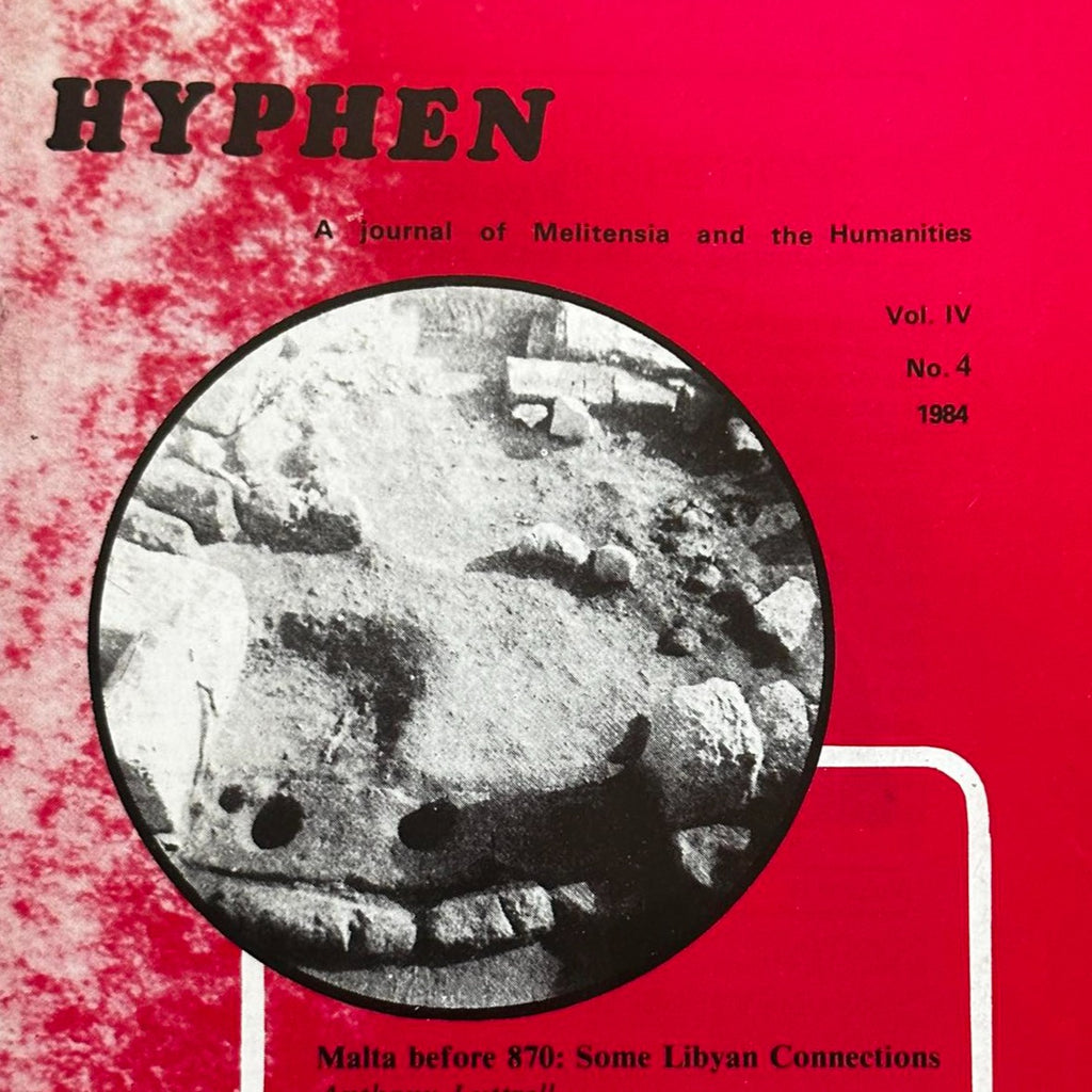 Hyphen Vol. V,   No.4.