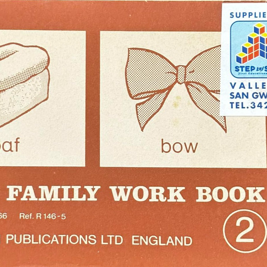 Word Family Work Book 2