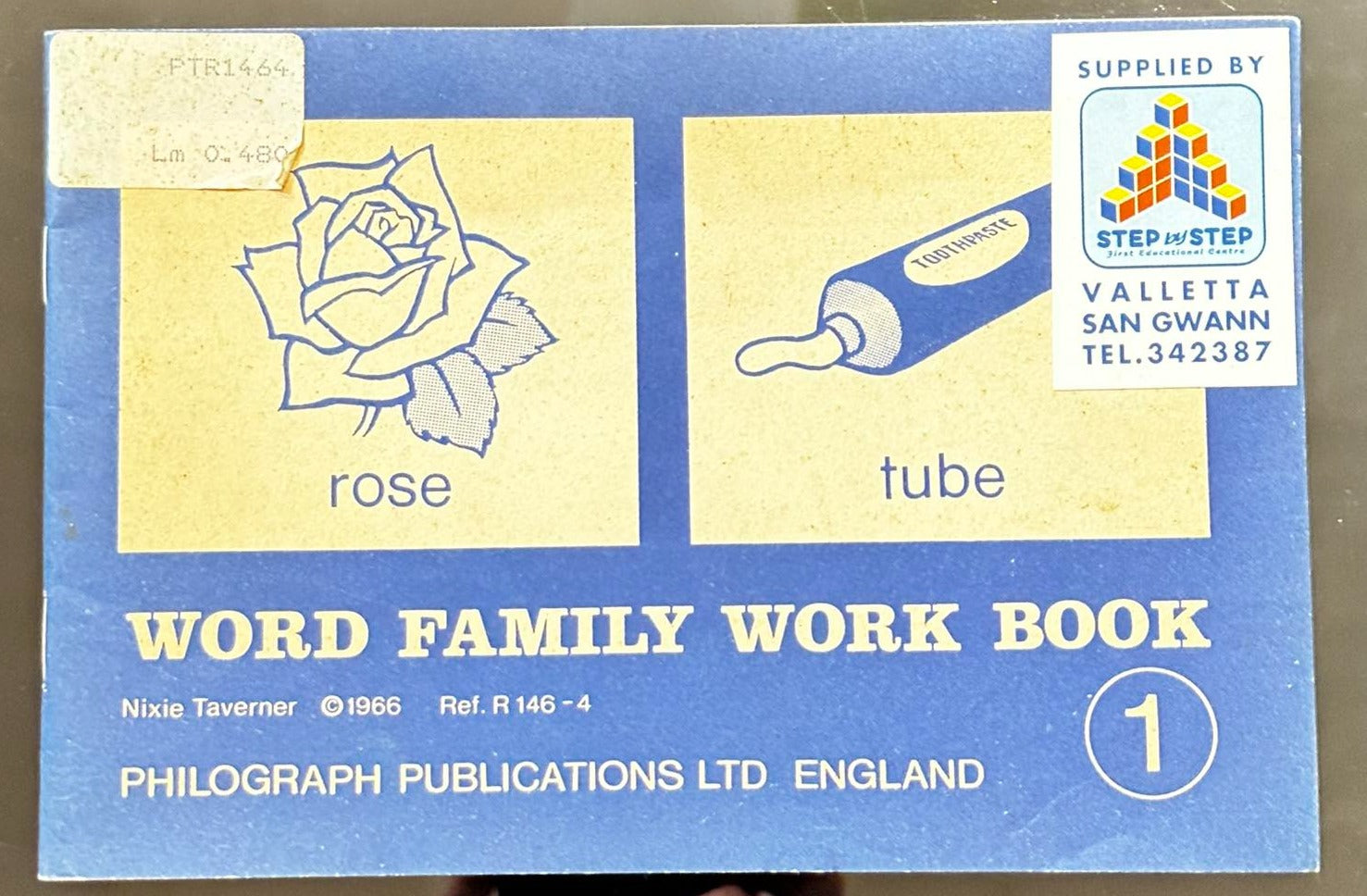 Word Family Work Book 1