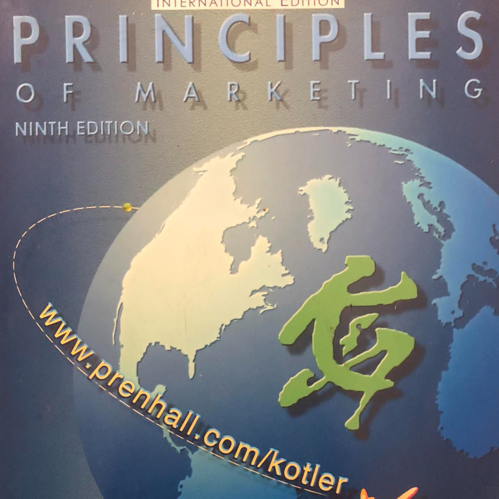 Principles Of Marketing Ninth Edition