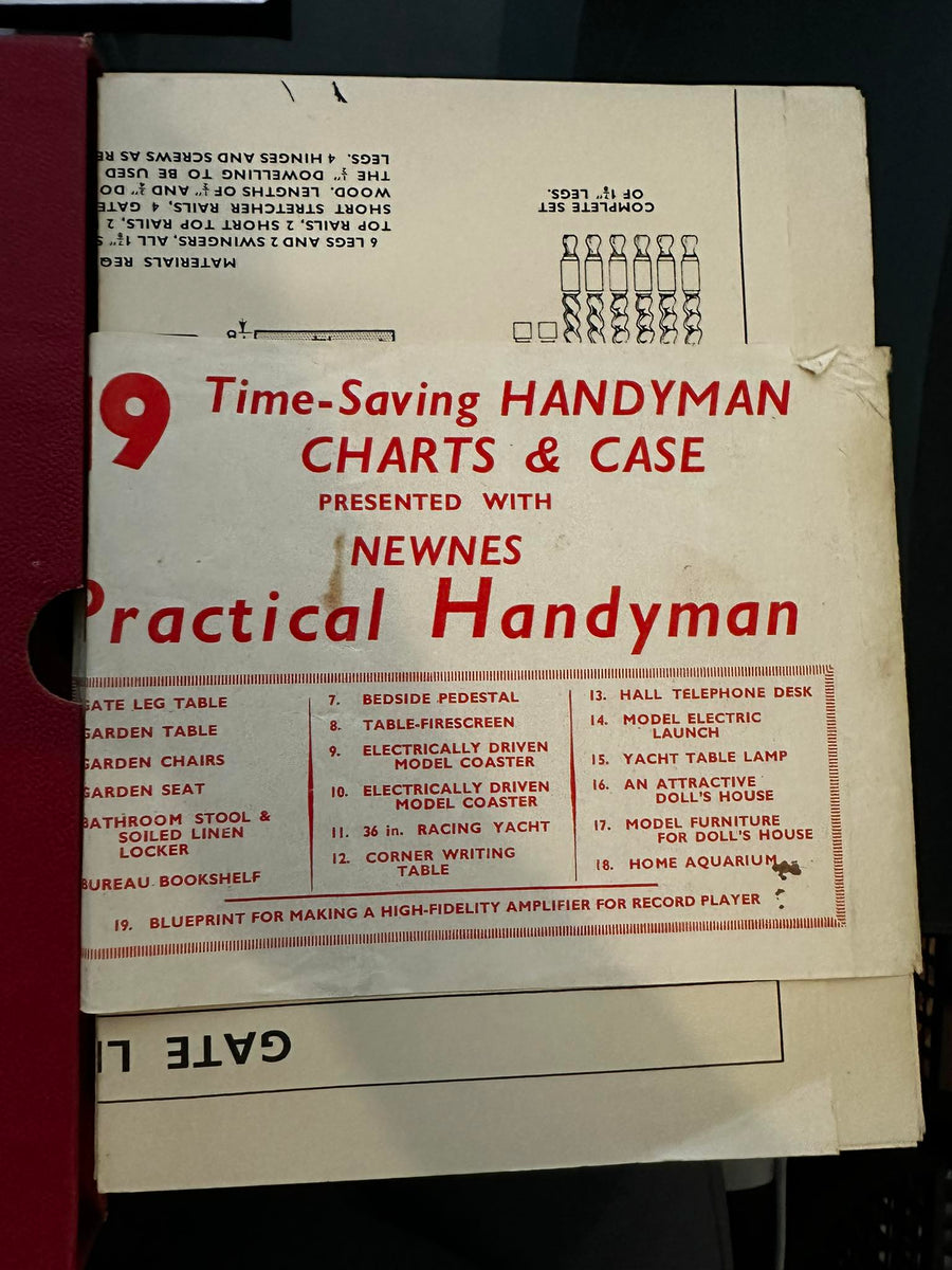 Time-Saving Handyman Charts & Case – ALS Malta Store maltaoutlet.com