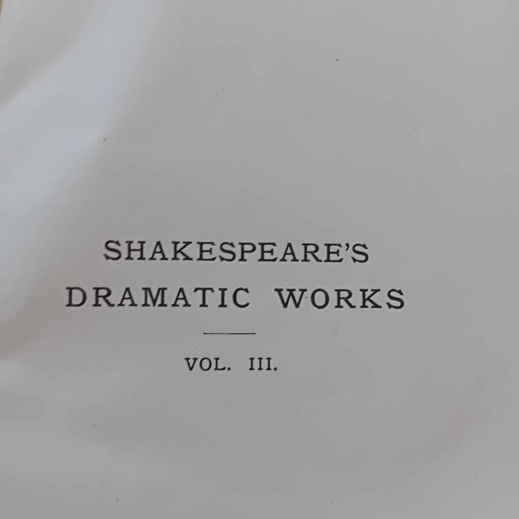 Shakespeare's Dramatic Works