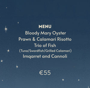 Under the shooting stars - Fish & Wine Pairing in aid of ALS Malta