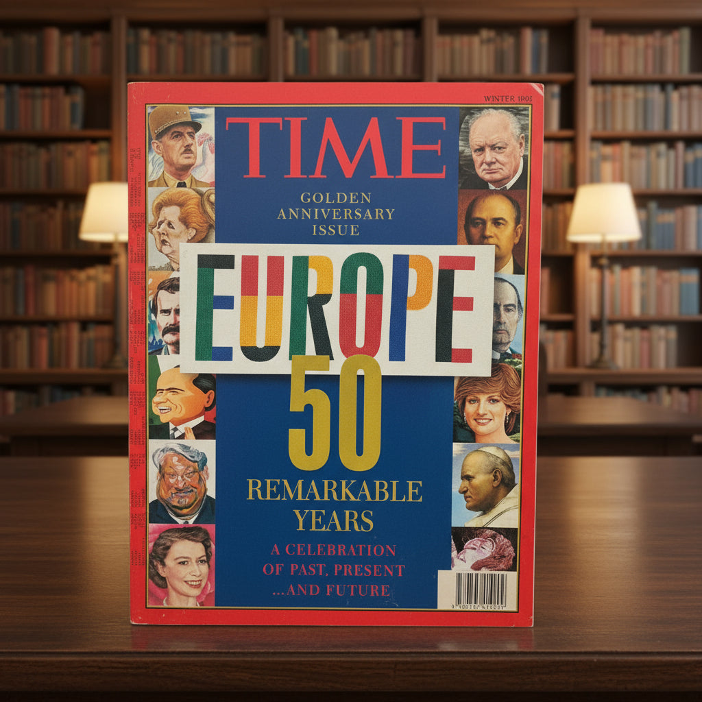 Time Golden Anniversary Issue Europe 50 Remarkable Years