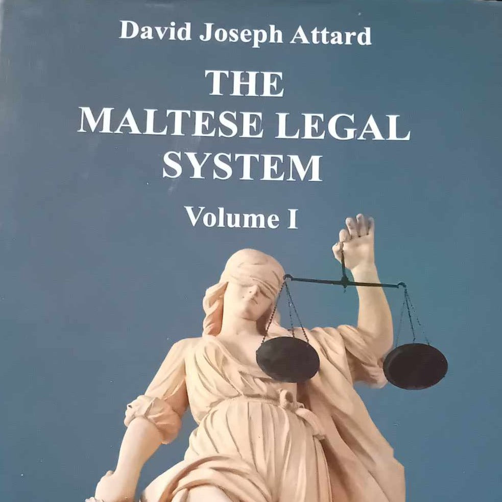 The Maltese Legal System Vol.1