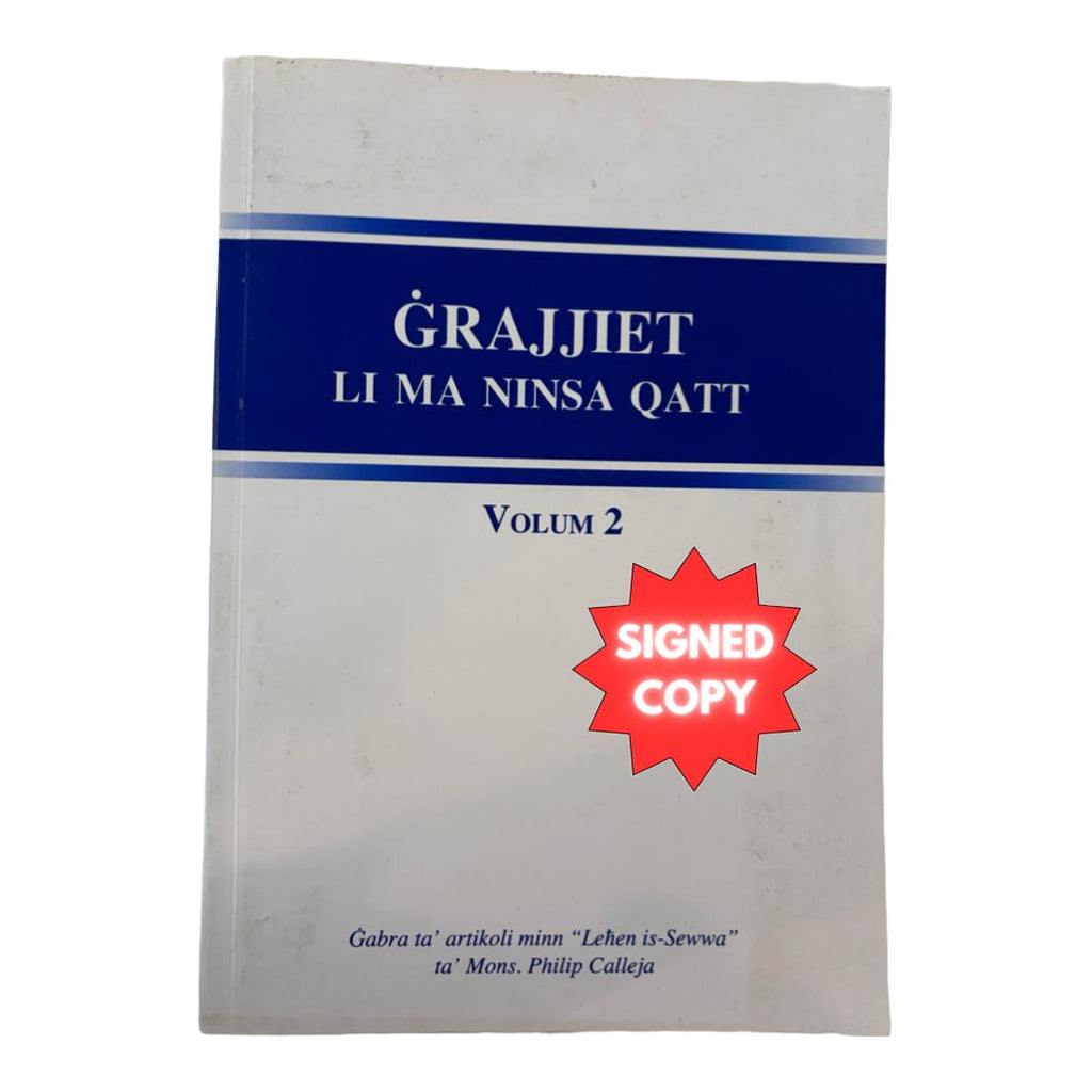 Grajjiet Li Ma Ninsa Qatt Vol.2