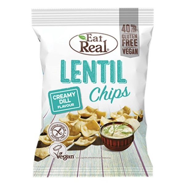 ER Lentil Cream Dill Chips 45g