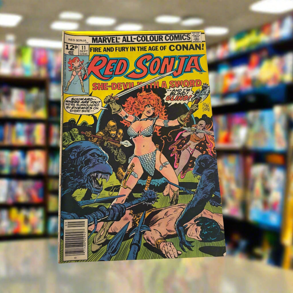 RED SONJA #1 1977 MARVEL Fire And Fury In The Age Of Conan