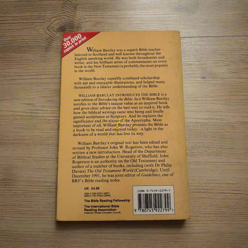 William Barclay introduces the Bible