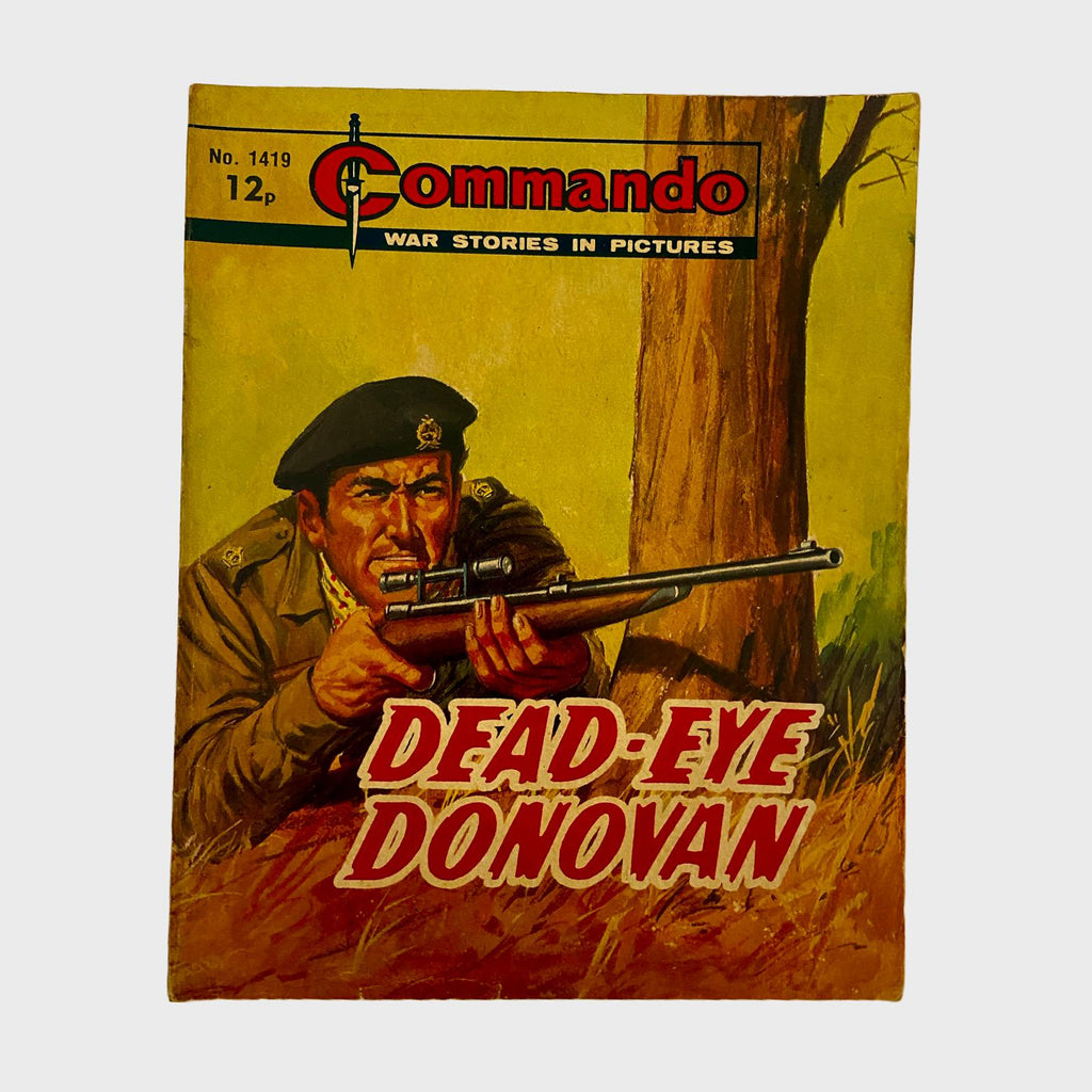 Commando War Stories In Pictures: Dead-Eye Donovan