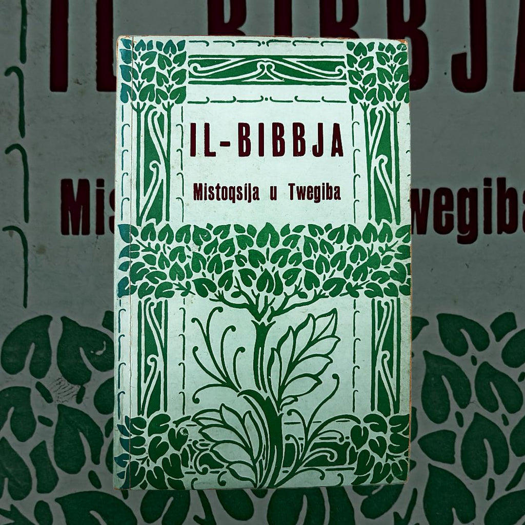 Il-Bibbja Mistoqsija U Twegiba