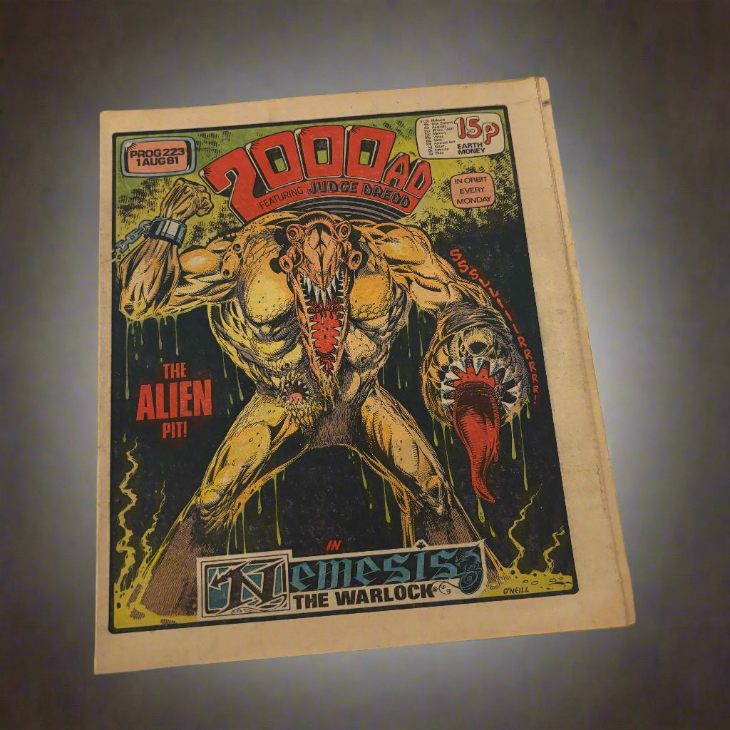 2000 AD Comic - PROG No 223 - Date 01/08/1981 - UK Paper Comic
