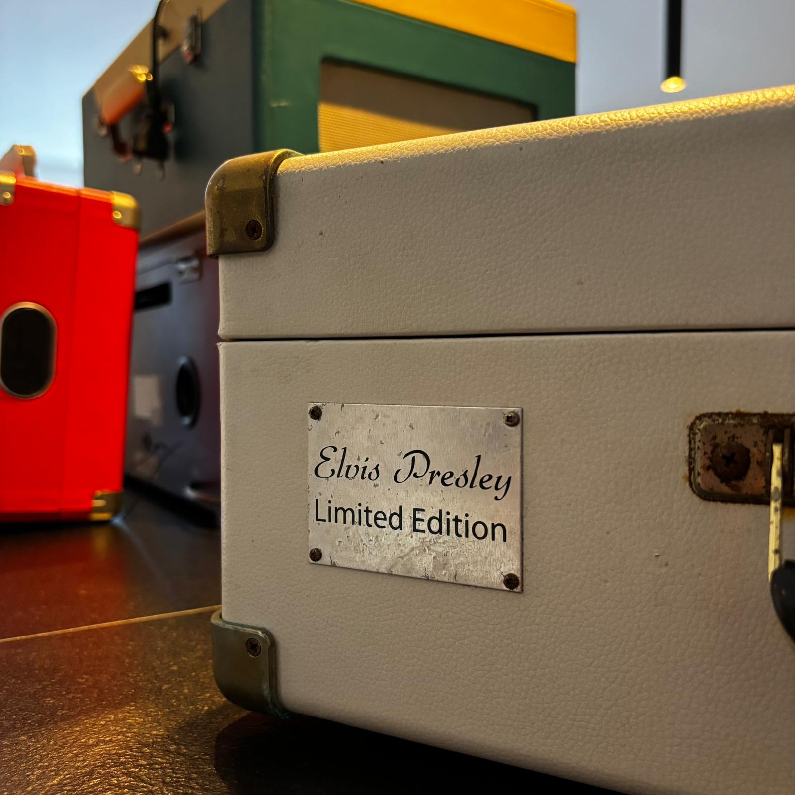 Vintage Limited Edition Elvis Presley LP Box Player