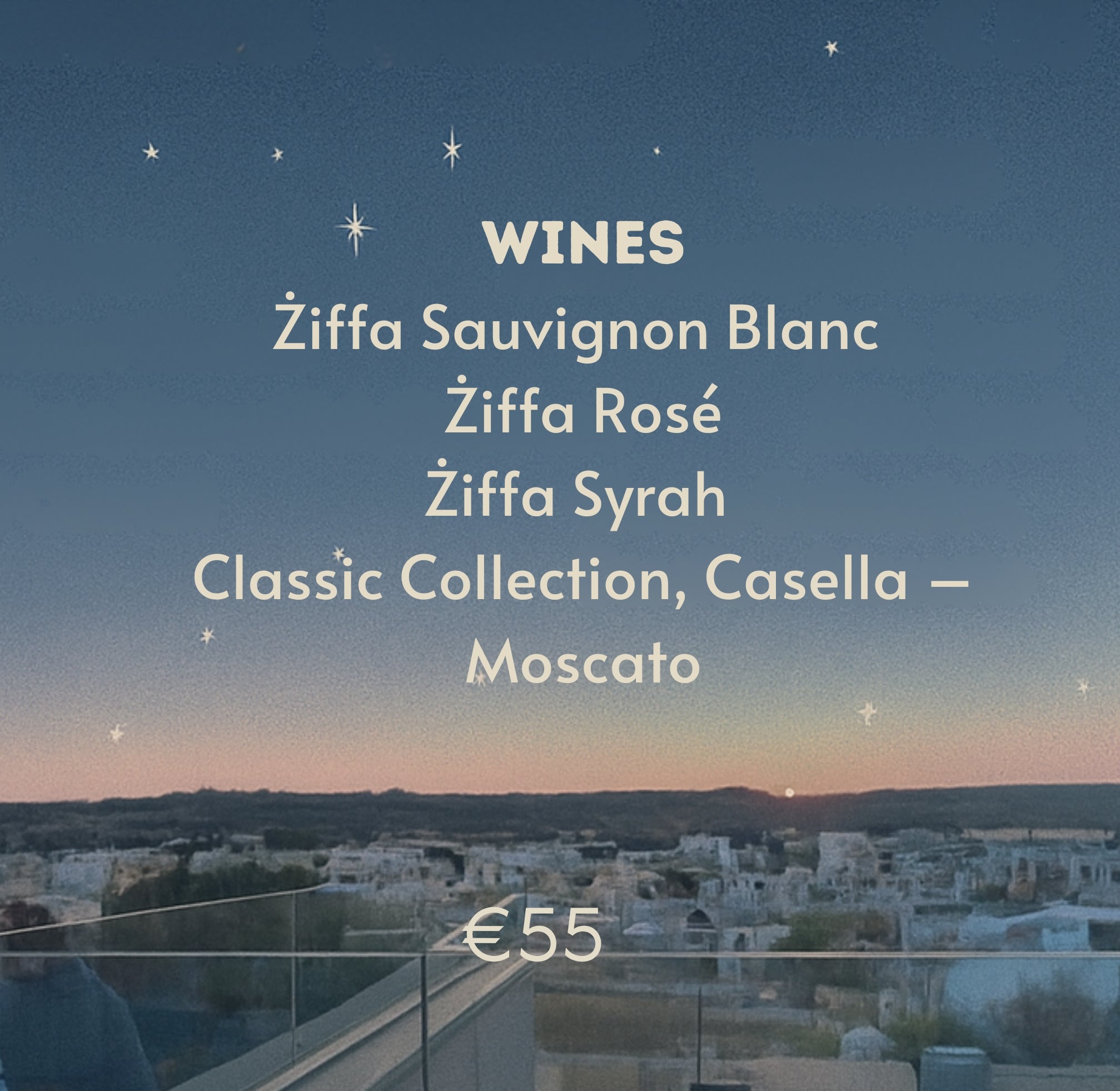 Under the shooting stars - Fish & Wine Pairing in aid of ALS Malta