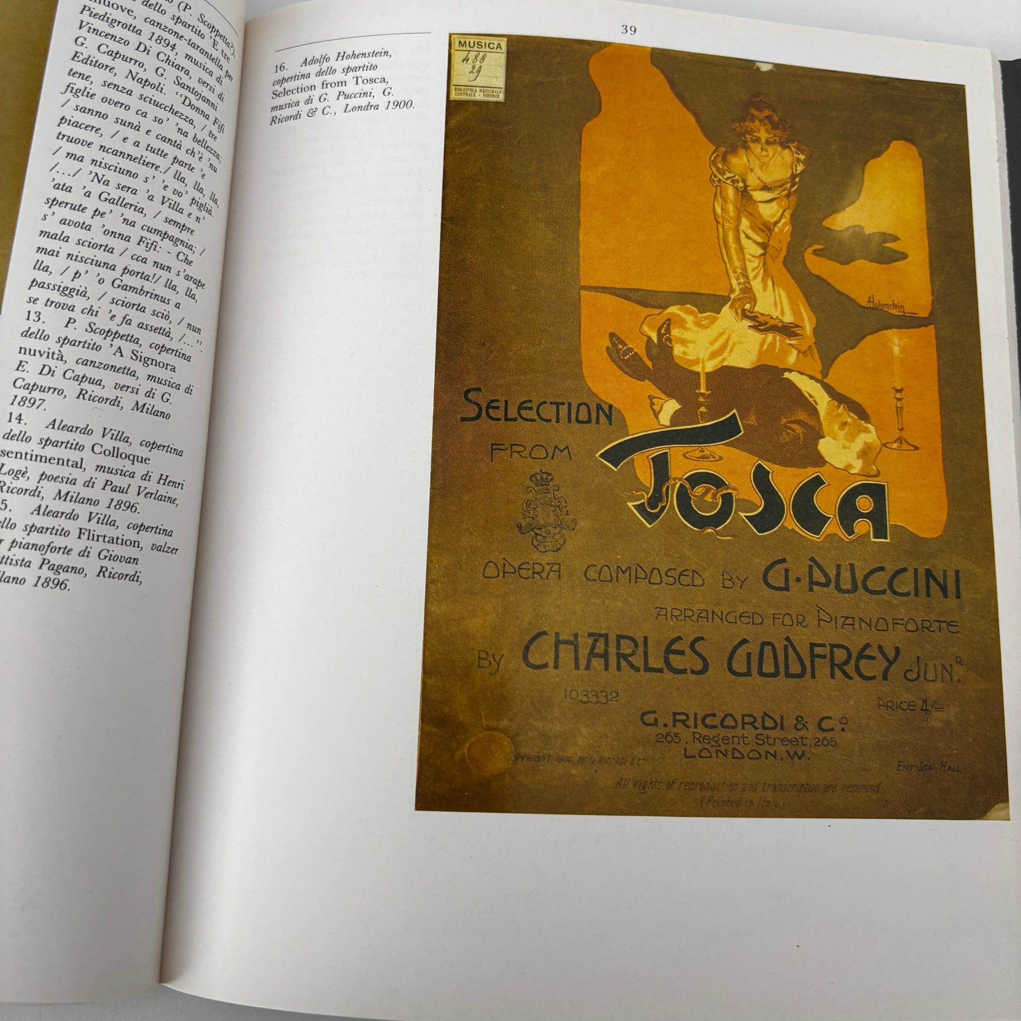 Musica Ornata Lo Spartito Art Nouveau