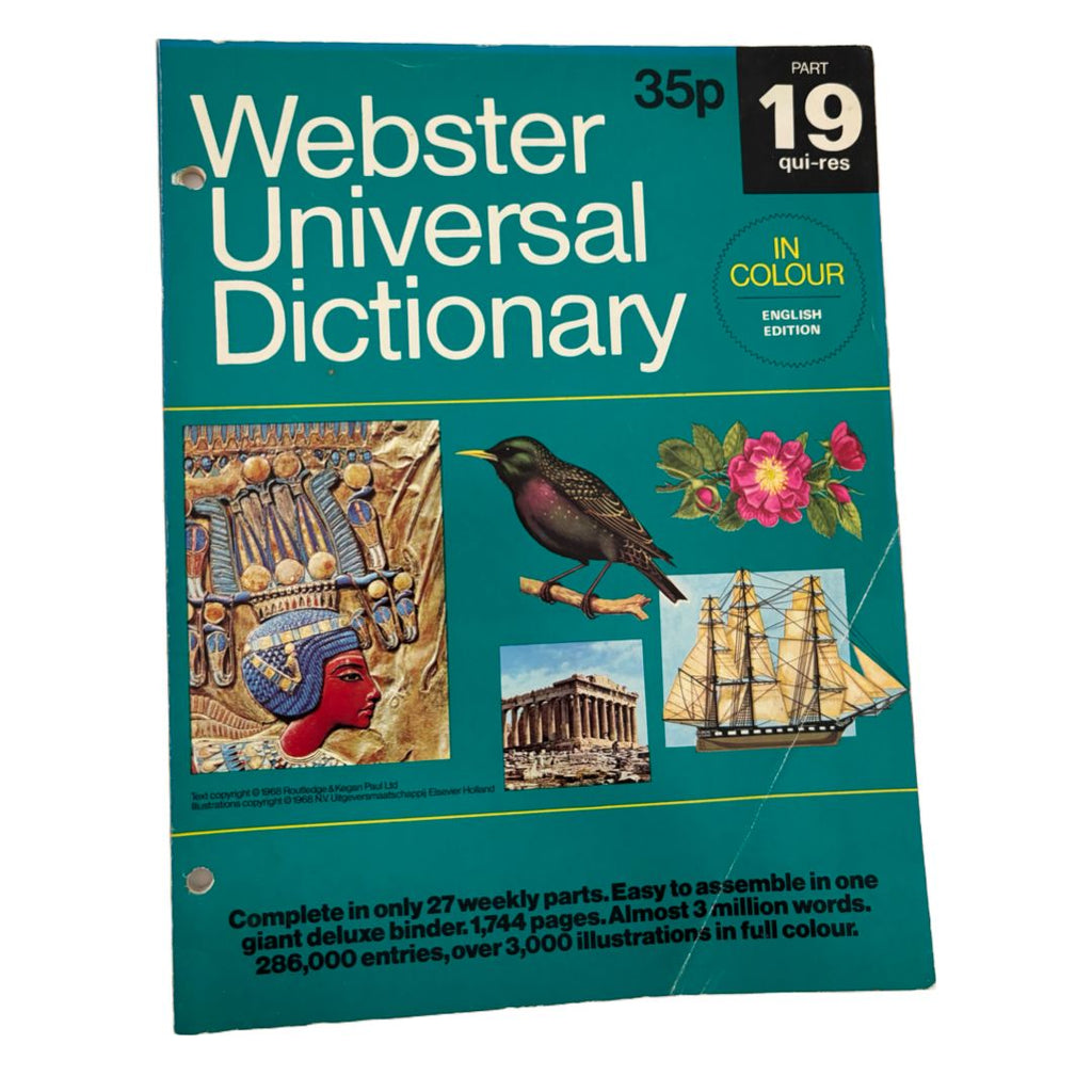 Webster Universal Dictionary 19