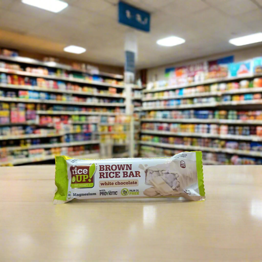 Rice Up Zero Sugar White Chocolate 18g