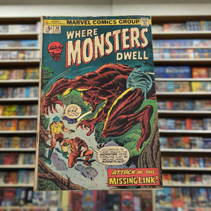 MARVEL COMICS WHERE MONSTERS DWELL #36 JULY 1975