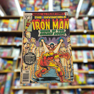 The Invincible Iron Man Comic #107 Hour of the Golden Doom!