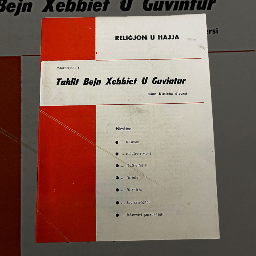 Religjon U Hajja Edukazzjoni 4