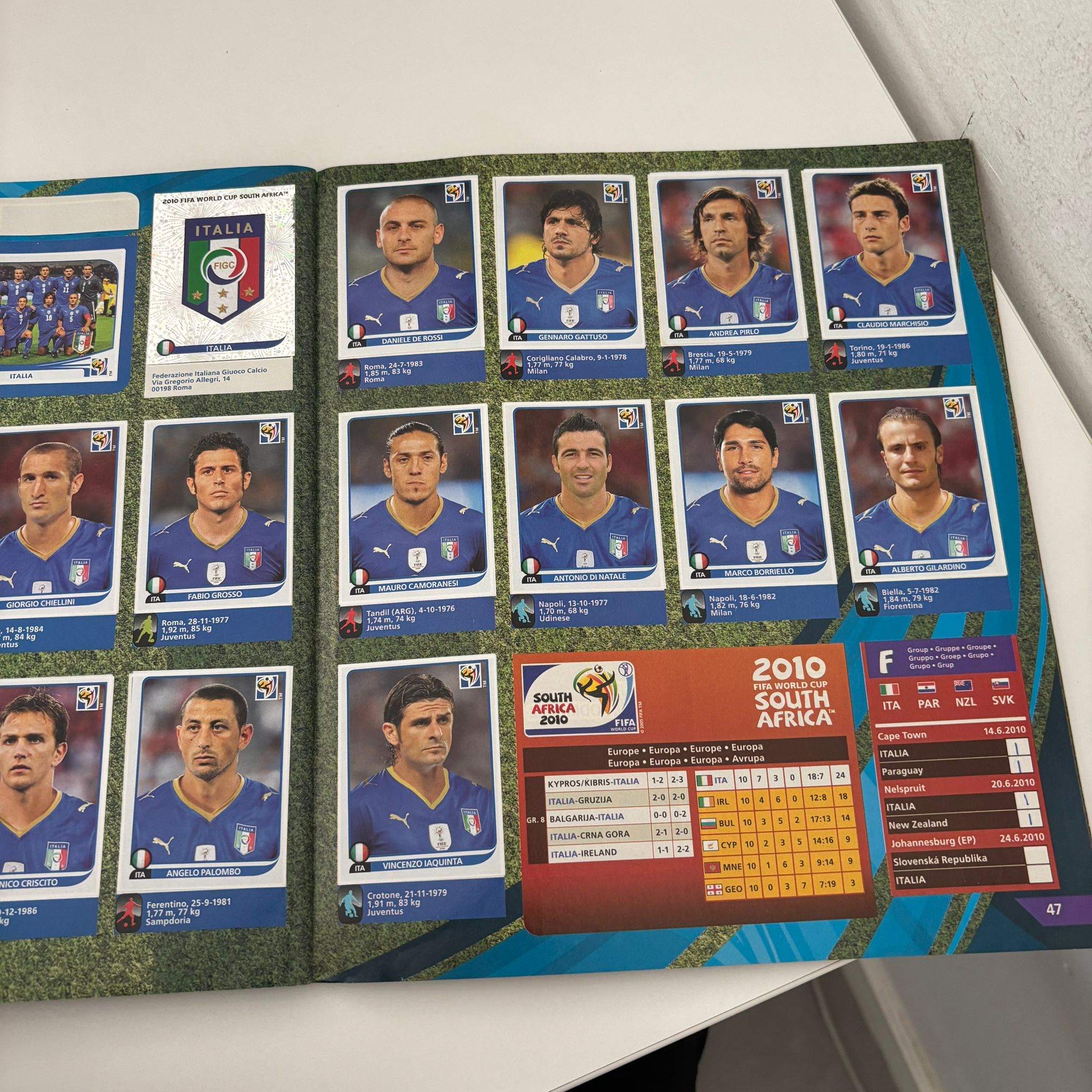 Official Sticker Album Fifa World Cup 2010
