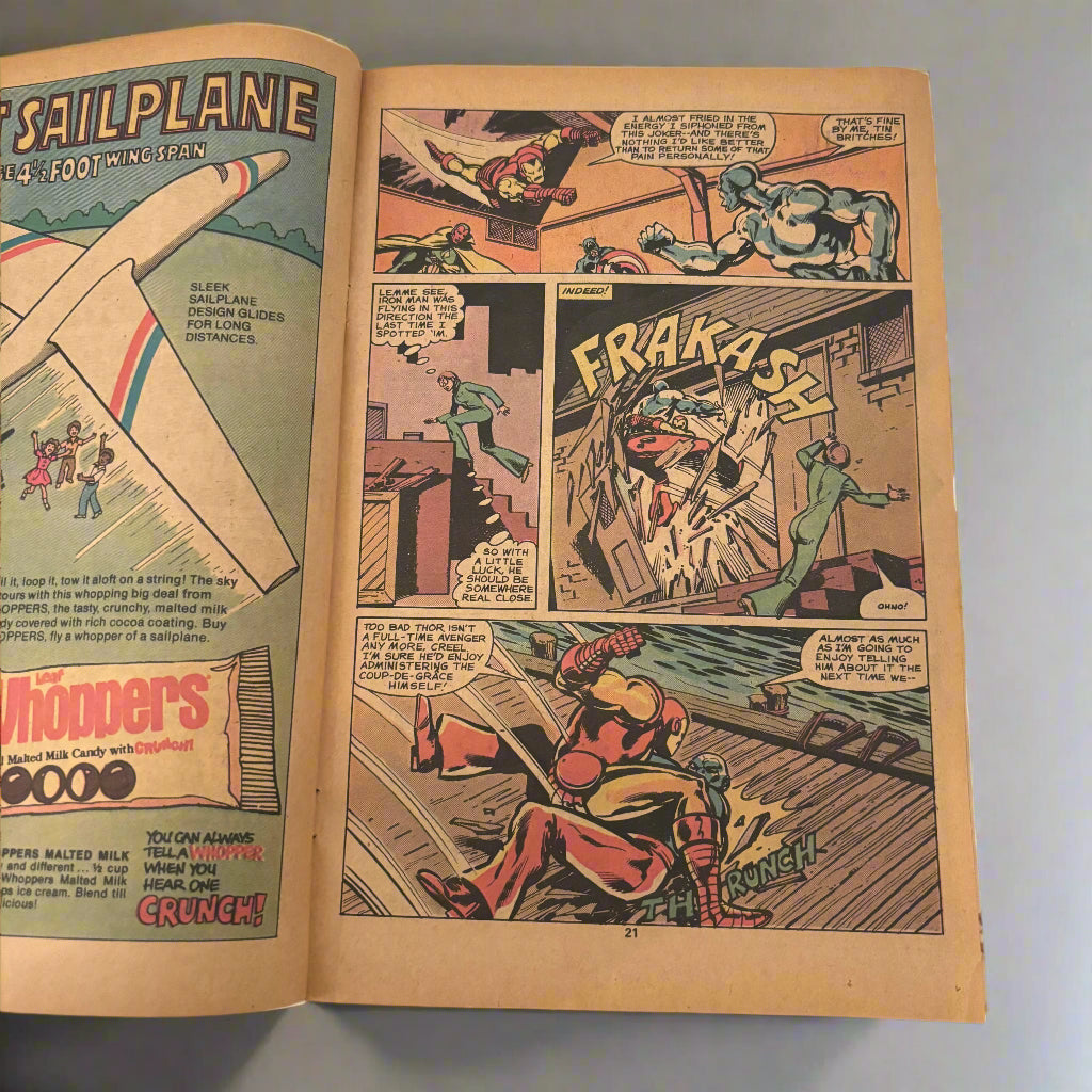 The Avengers #184 Newsstand Variant (Marvel Comics June 1979)