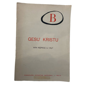Gesu` Kristu B