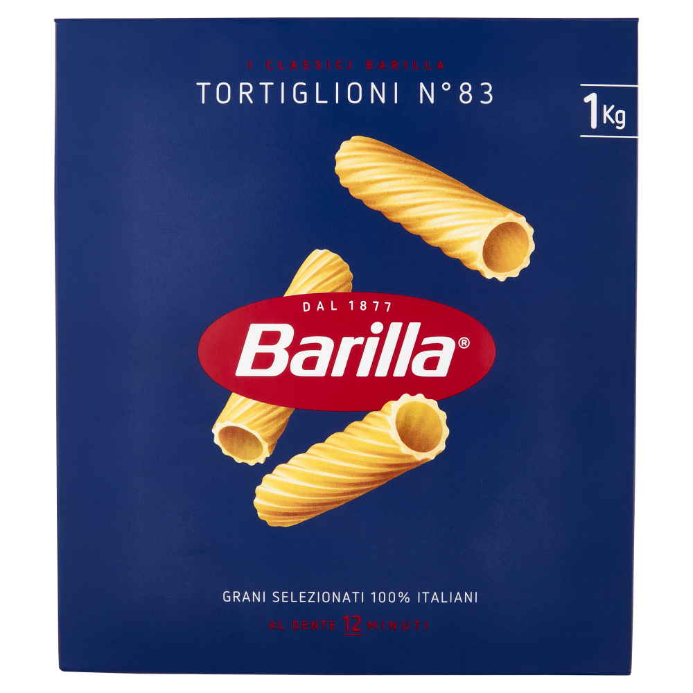 Barilla Tortiglioni n.83 1 kg