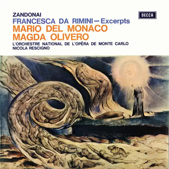 Zandonai: Francesca da Rimini – Excerpts (Opera Gala – Volume 20) – Violin Concerto No. 1 / Carmen Fantasy - Vinyl