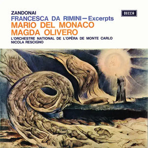 Zandonai: Francesca da Rimini – Excerpts (Opera Gala – Volume 20) – Violin Concerto No. 1 / Carmen Fantasy - Vinyl