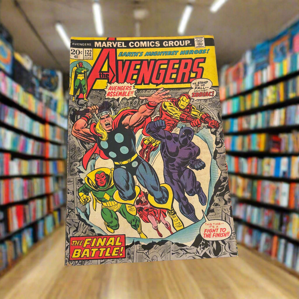 The Avengers #122 The Final Battle! 1974 Marvel Comics Group