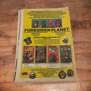 2000 AD SC-FI SPECIAL 1985 IPC Magazine JUDGE DREDD Cover Art & Story