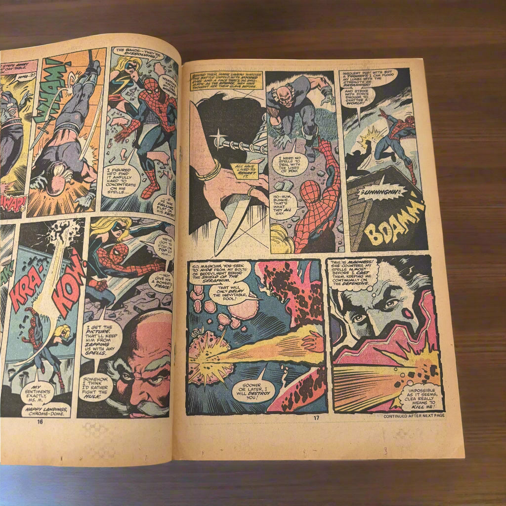 Marvel Comics Spider Man and Ms. Marvel #77 JAN