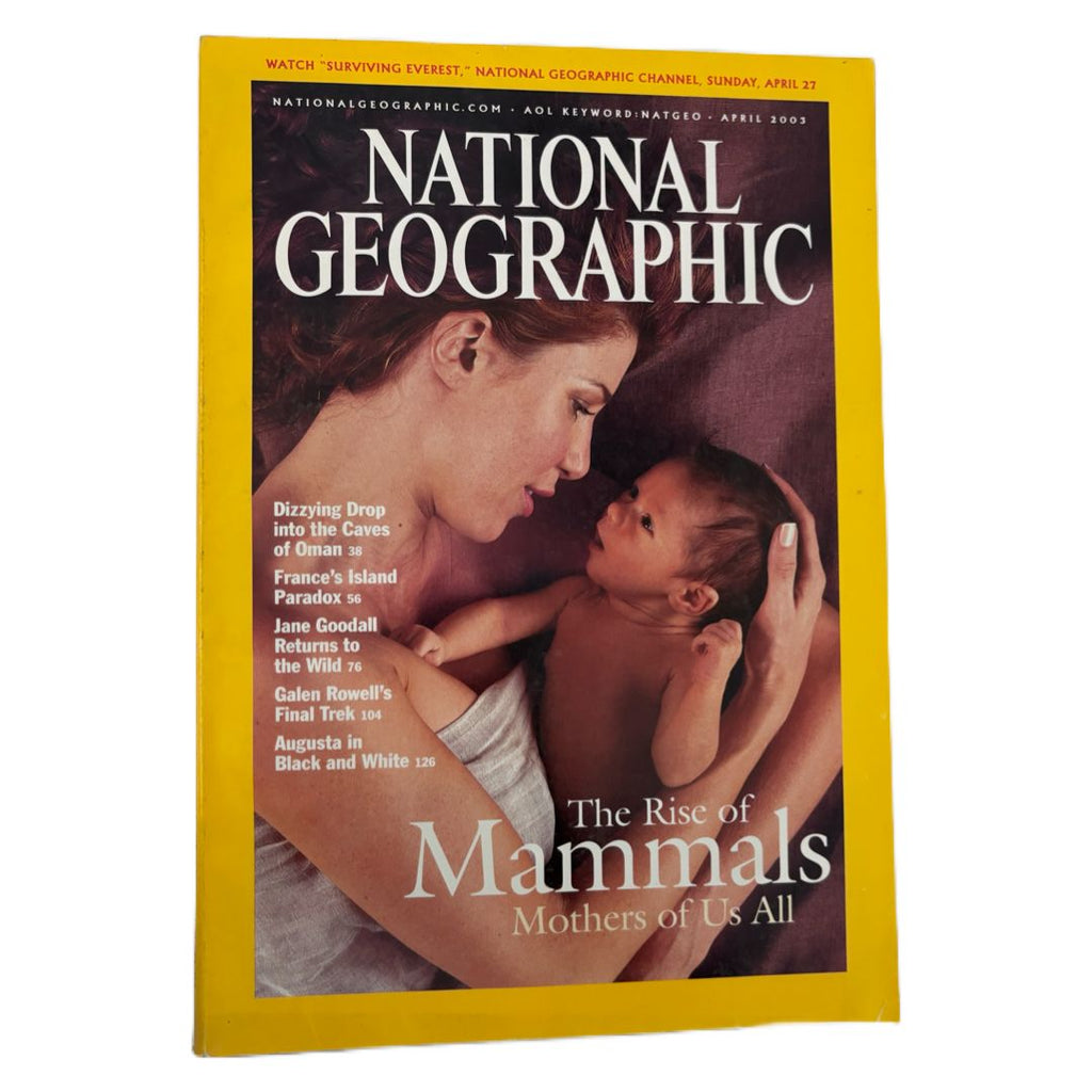 National Geographic April 2003