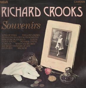 RICHARD CROOKS - Souvenirs - Vinyl