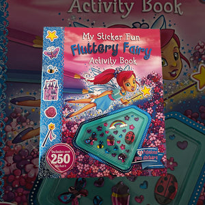 My Sticker Fun Fluttery Fairy Activity Book