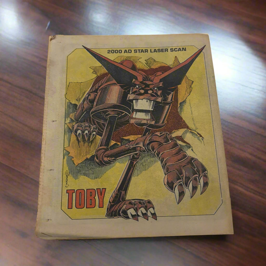 2000 A.D Feat JUDGE DREDD British Comic Newspaper Prog 423 22 June 1985