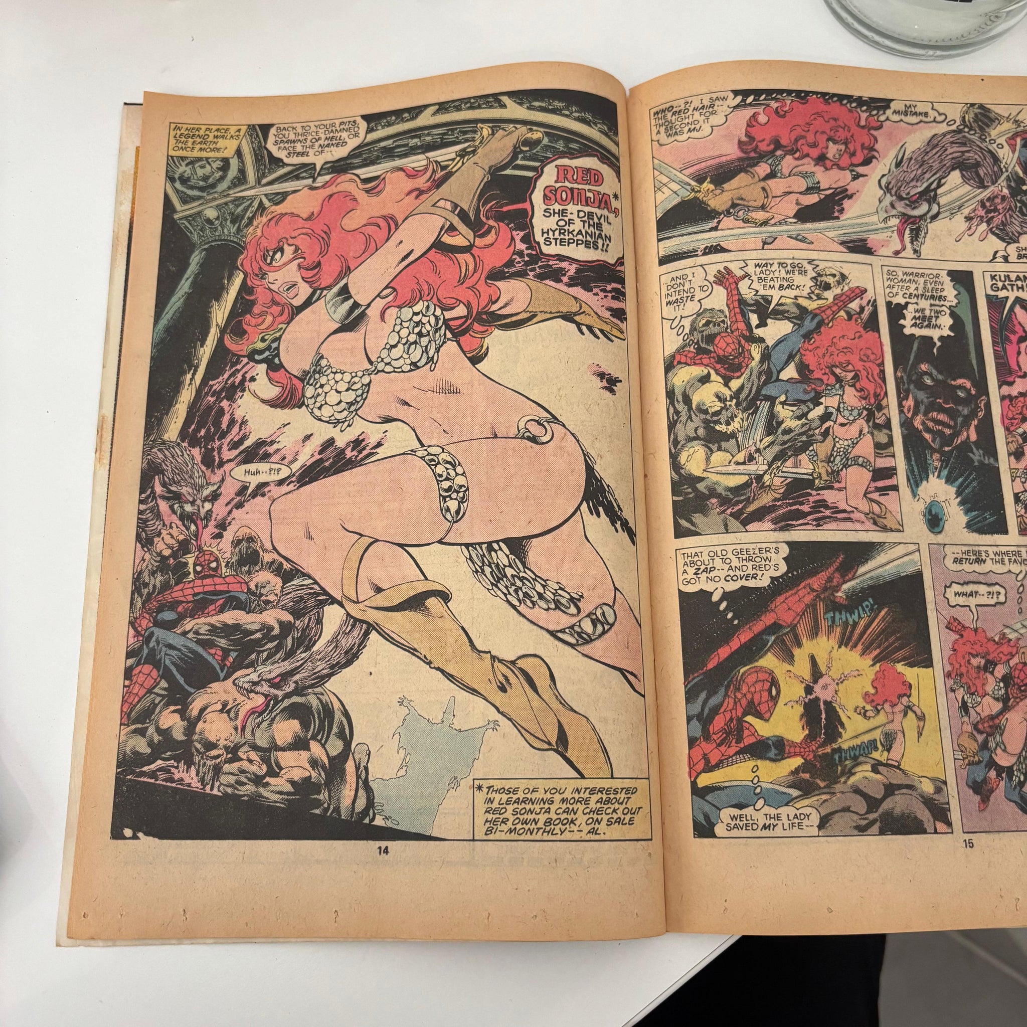 Marvel Team-Up #79 : Featuring Spider-Man and Red Sonja in "Sword of the She Devil" (Marvel Comics) Comic
