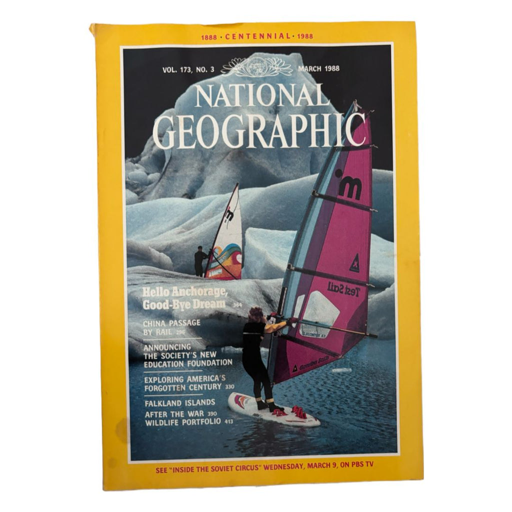 National Geographic March 1988