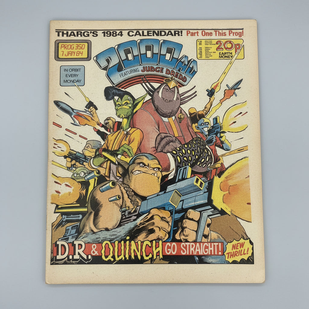 2000Ad 7 Jan 1984 Prog 350