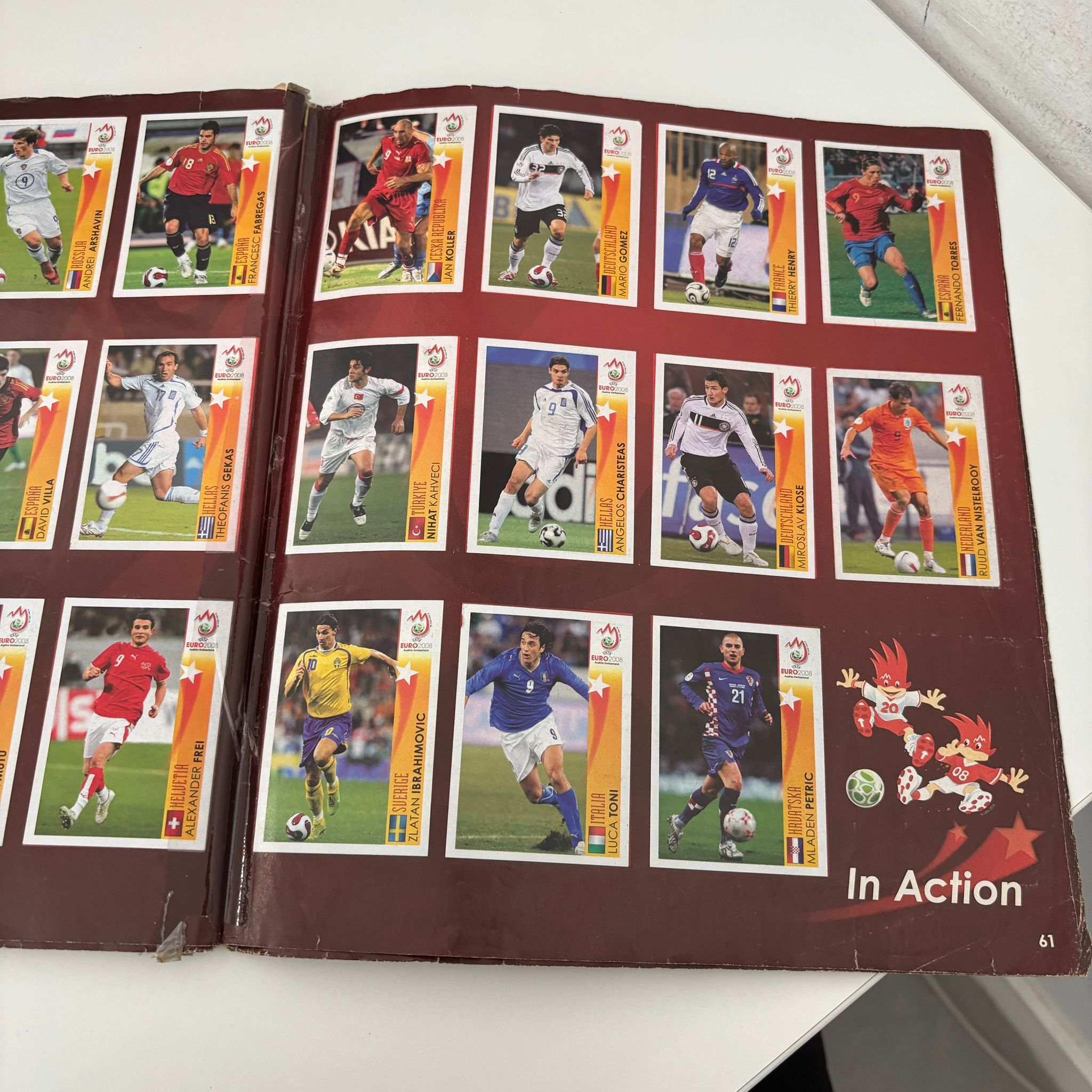 Official Sticker Album Euro 2008