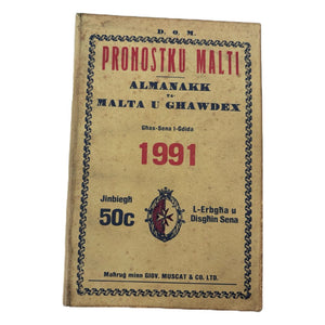 Pronostku Malti 1991