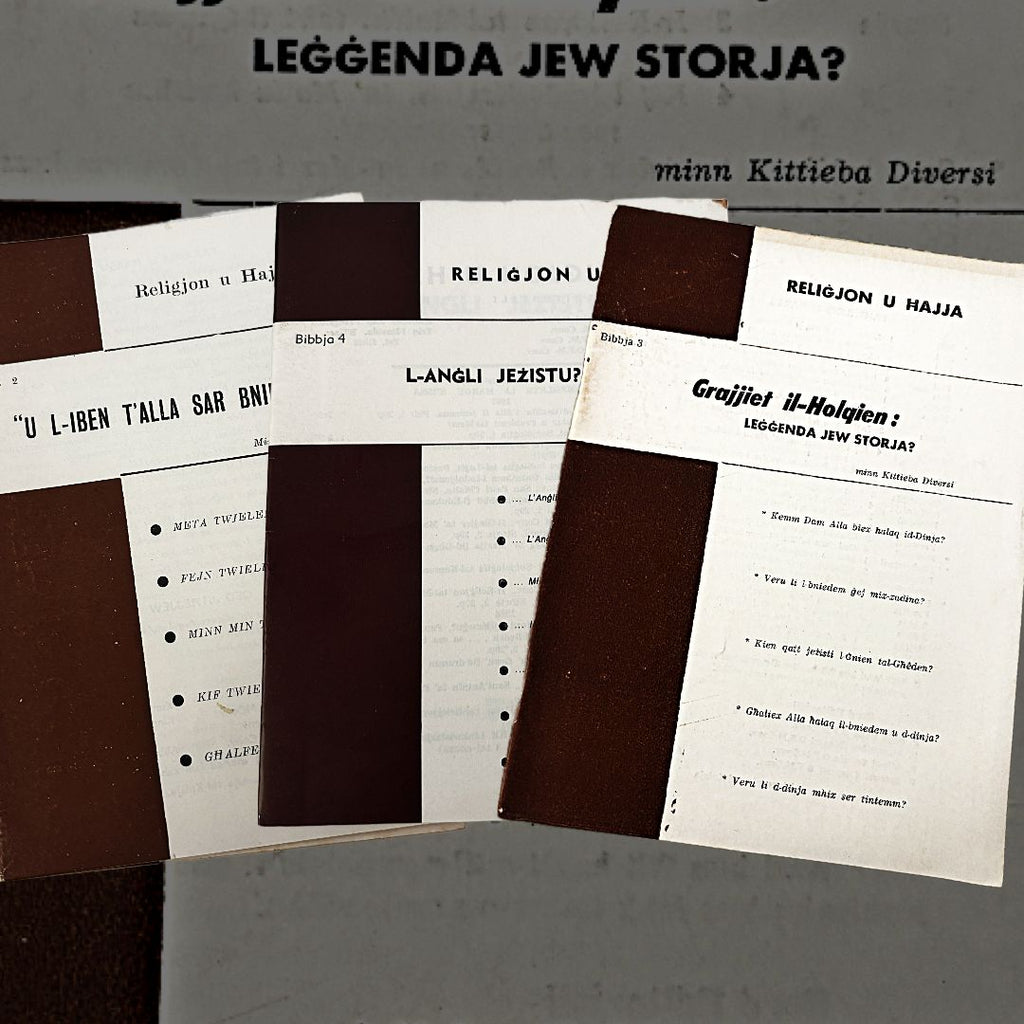 Religjon U Hajja Set Of 3