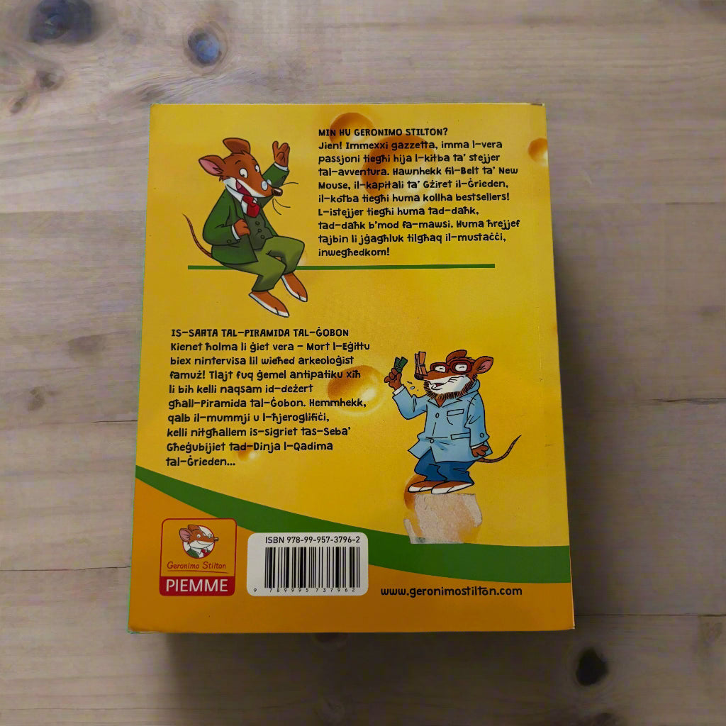Geronimo Stilton : Is-Sahta Tal-Piramida Tal-Gobon